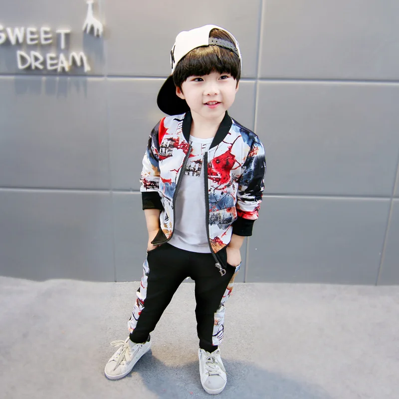 

Hao Baby Boy Clothing Sets Autumn Boys And Girls Three-piece Set 0-4 Years Old Long-sleeved Cotton Casual Wear, Red