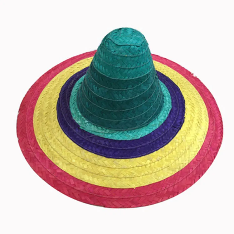 Wholesale Custom Summer Straw Sombrero Mexican Straw Hat - Buy Sombrero ...