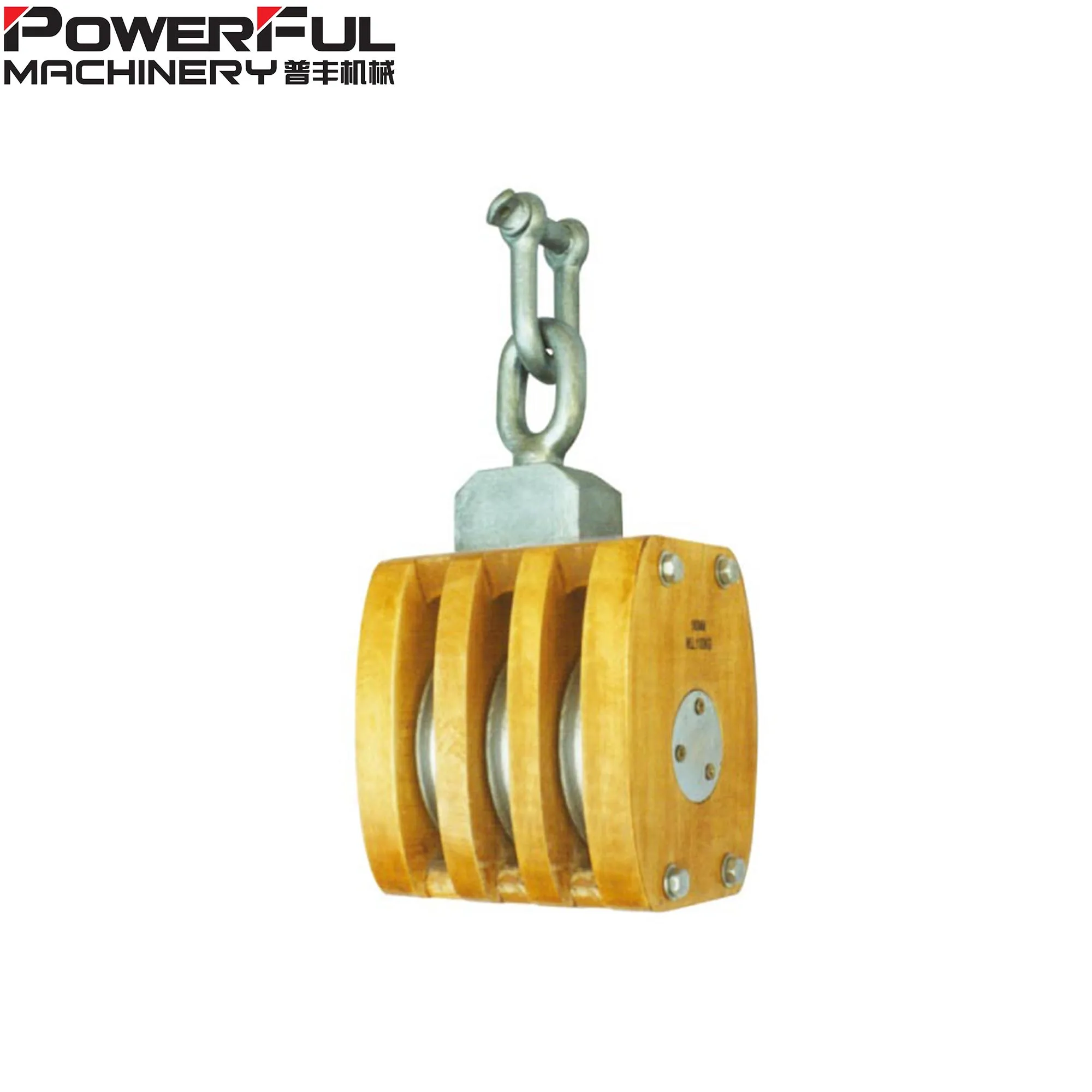 triple pulley block