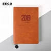 2018-2019 promotional corporate soft cover recycle pocket calendar for office with logo quotes