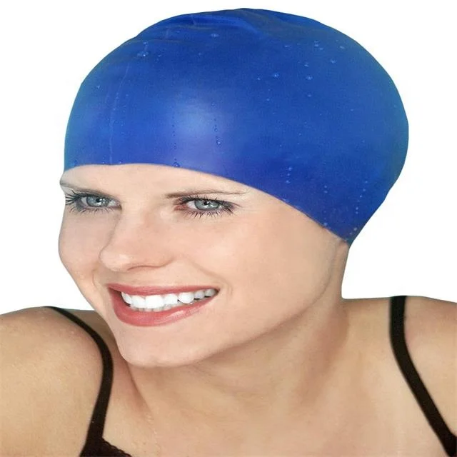 

Donrong Factory Custom 100% Silicone Swimming Caps, Pantone colors
