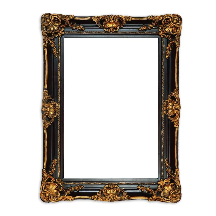 工厂为画布绘画提供天然黑金油画框架海报框架木框架 - buy wood