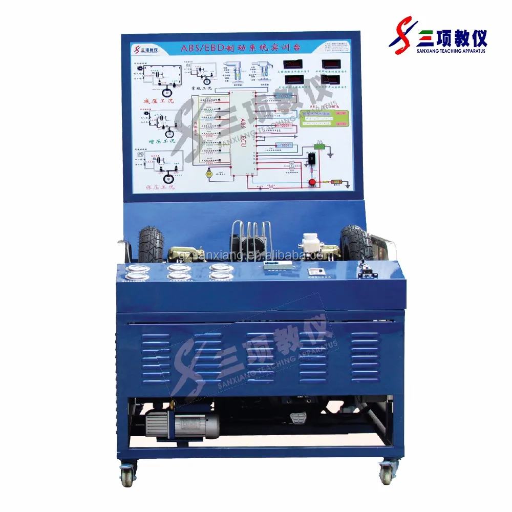 Abs/ebd Brake System Test Bench For Technical \ Vocational \technical