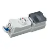 IP67 16a 3pin socket switch with Duo interlock and Din Rail
