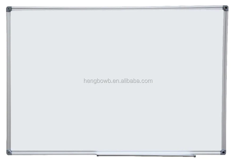 Customized office school aluminium frame magnetic white board with marker pens