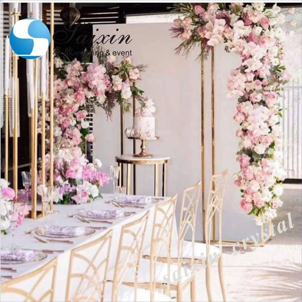 
zt-426 Chinese supplier unique wedding backdrop frame stand 