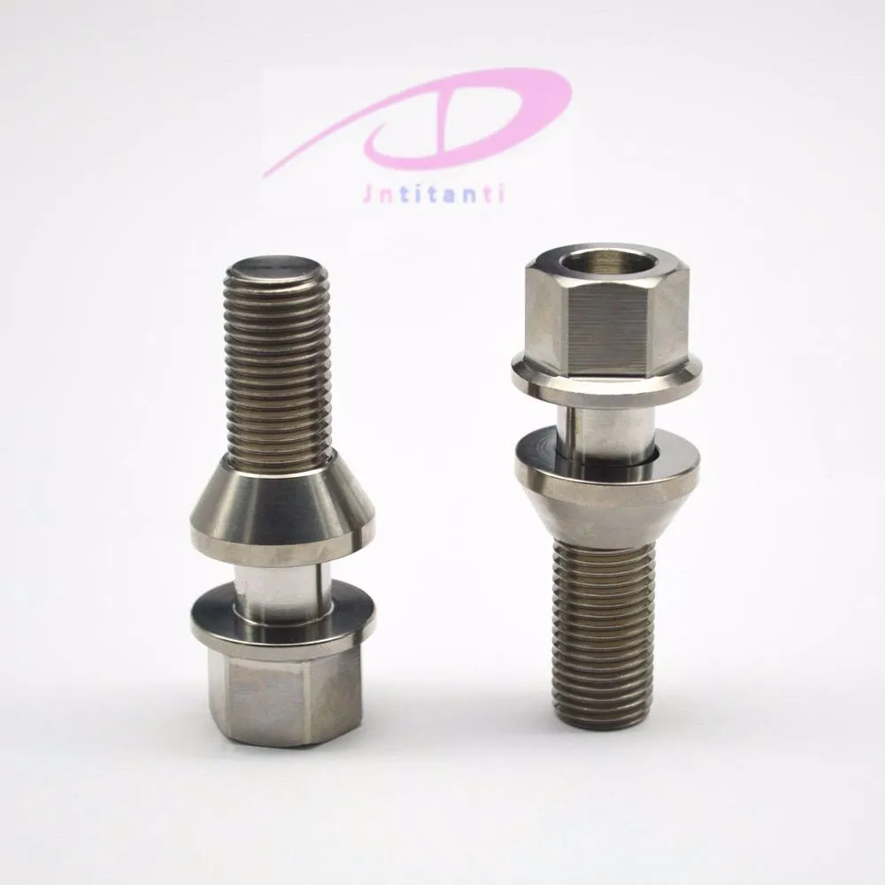 Gr5 Titanium Wheel Hub Bolt With Moving Cone Seat Washer Buy Wheel