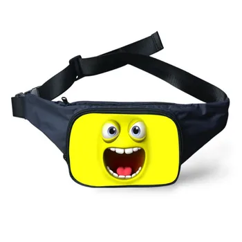 Unionpromo Fashionable Polyester Fanny Pack Anime Waist Bag Custom