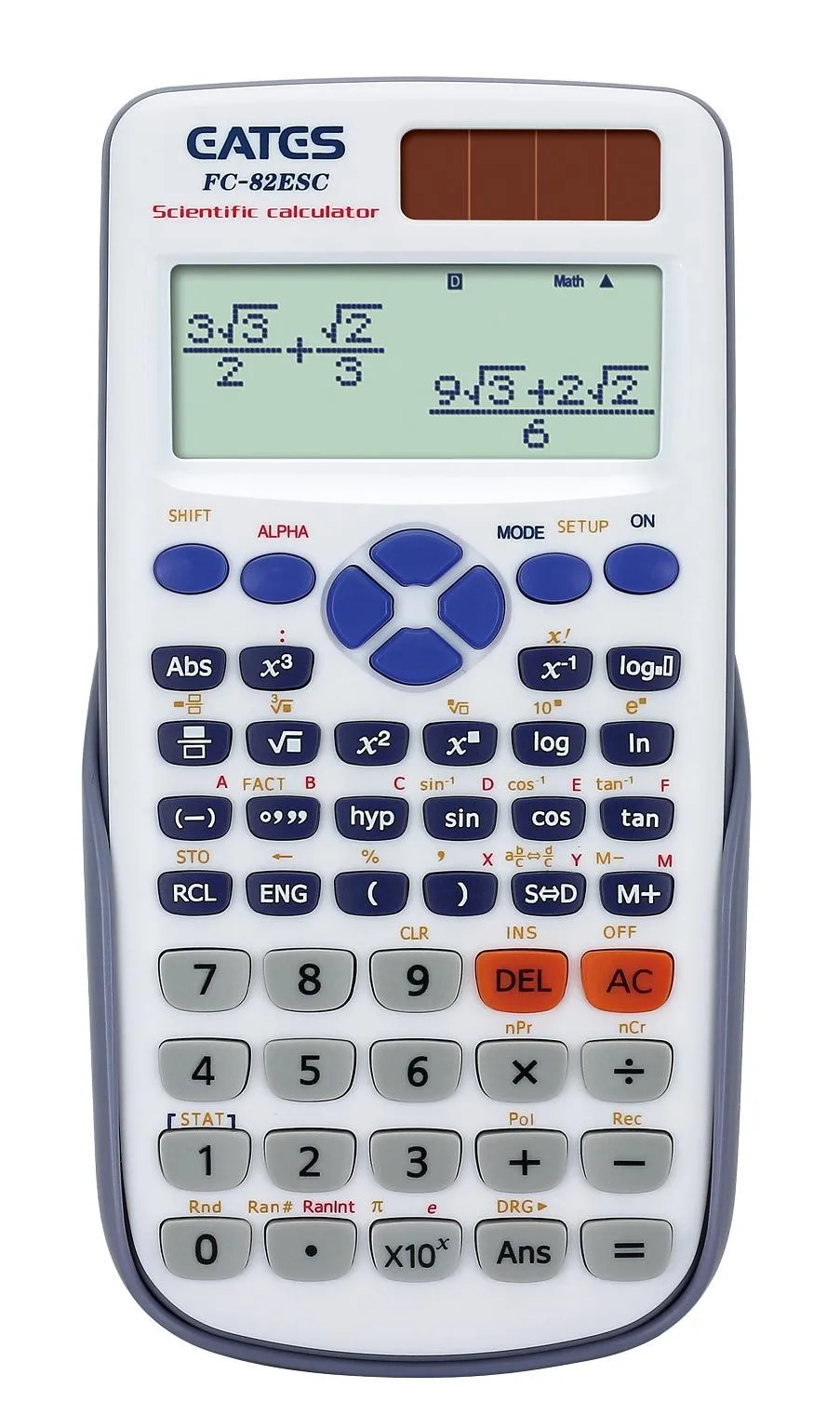 Details about   Digital Scientific Calculator Mathematics 2 Line Display For Student School Use