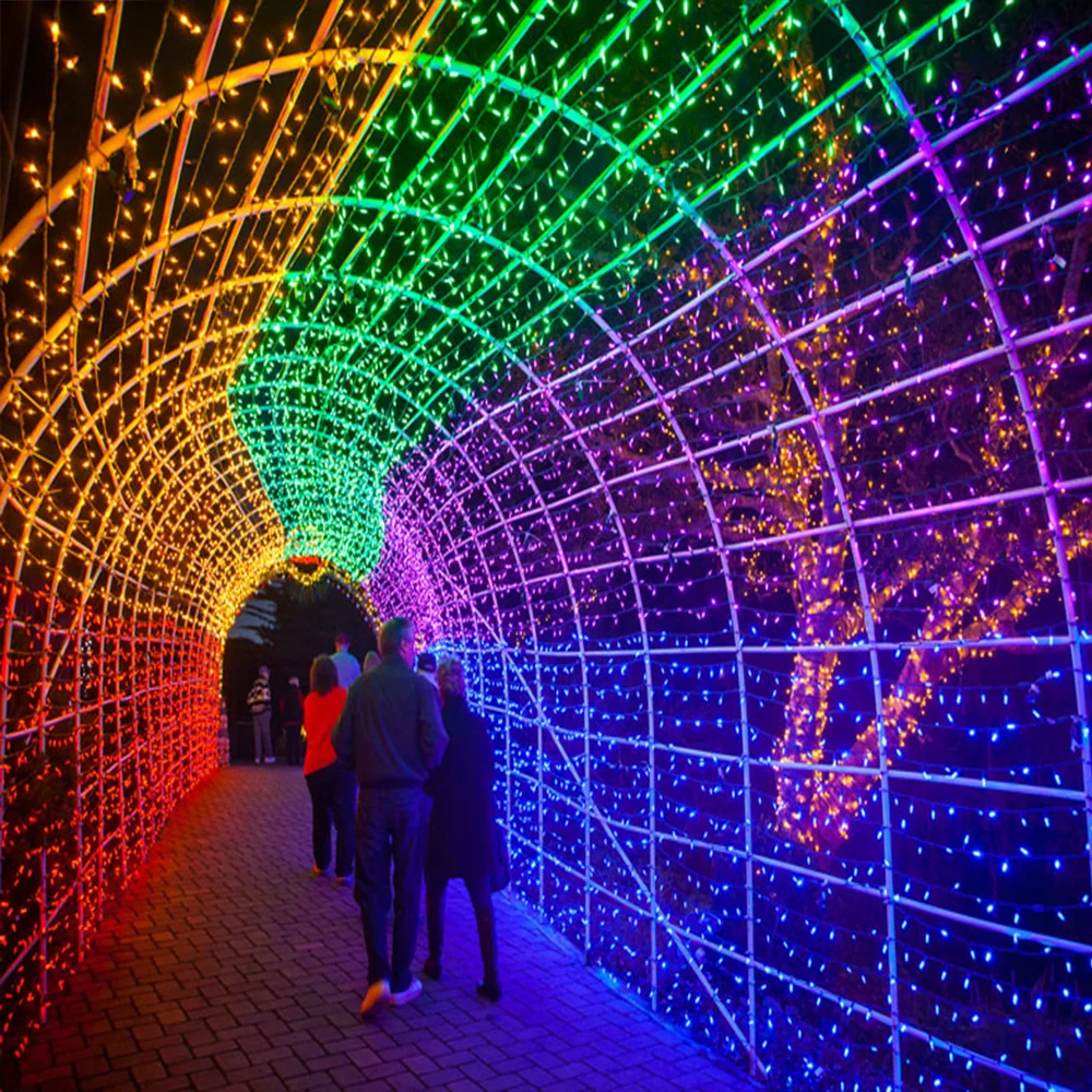 Outdoor Waterproof Walk Through Led Christmas Archway Arches Lighting ...