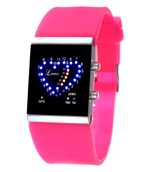 led fashion watch