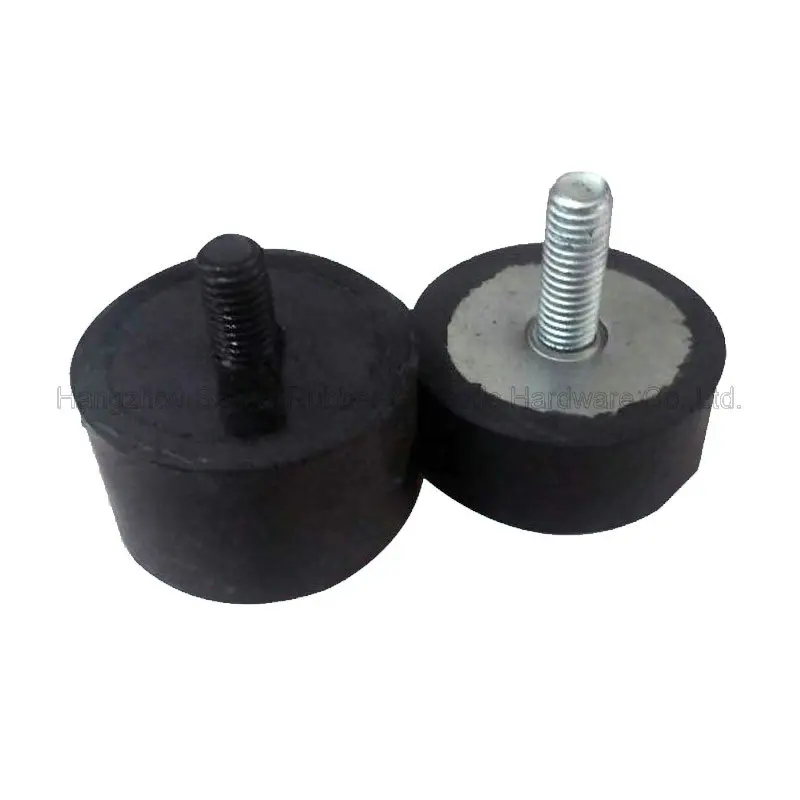 Silentblocs Caoutchouc Anti-vibrations 40x20 Mm, Filetage Femelle M8 - Pour Machines, Moteurs, équipements