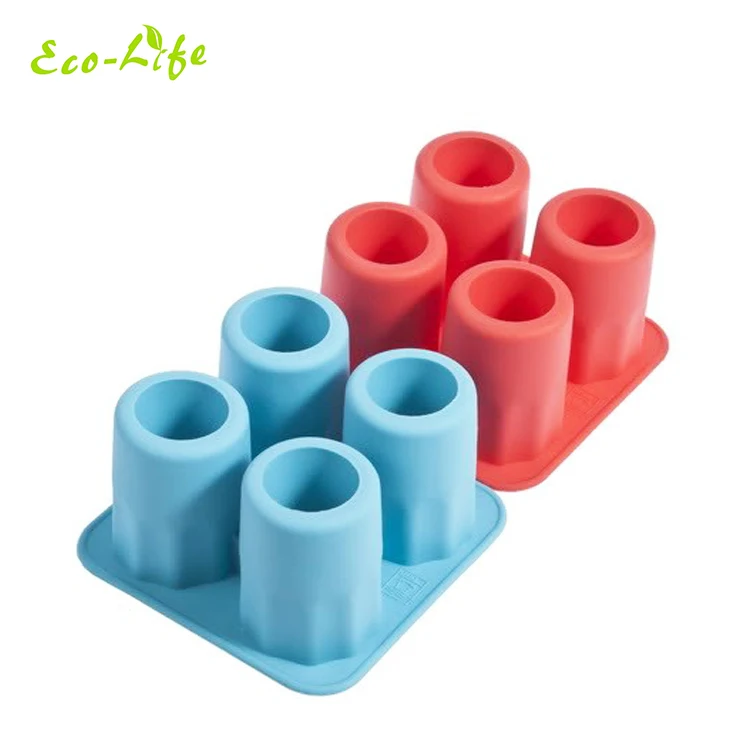 bpa free silicone ice shot glass