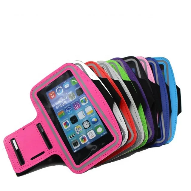 

Gym Workouts Waterproof Sport Arm Case Holder Running Mobile Phone, Black, grey, purple, red, pink or any color