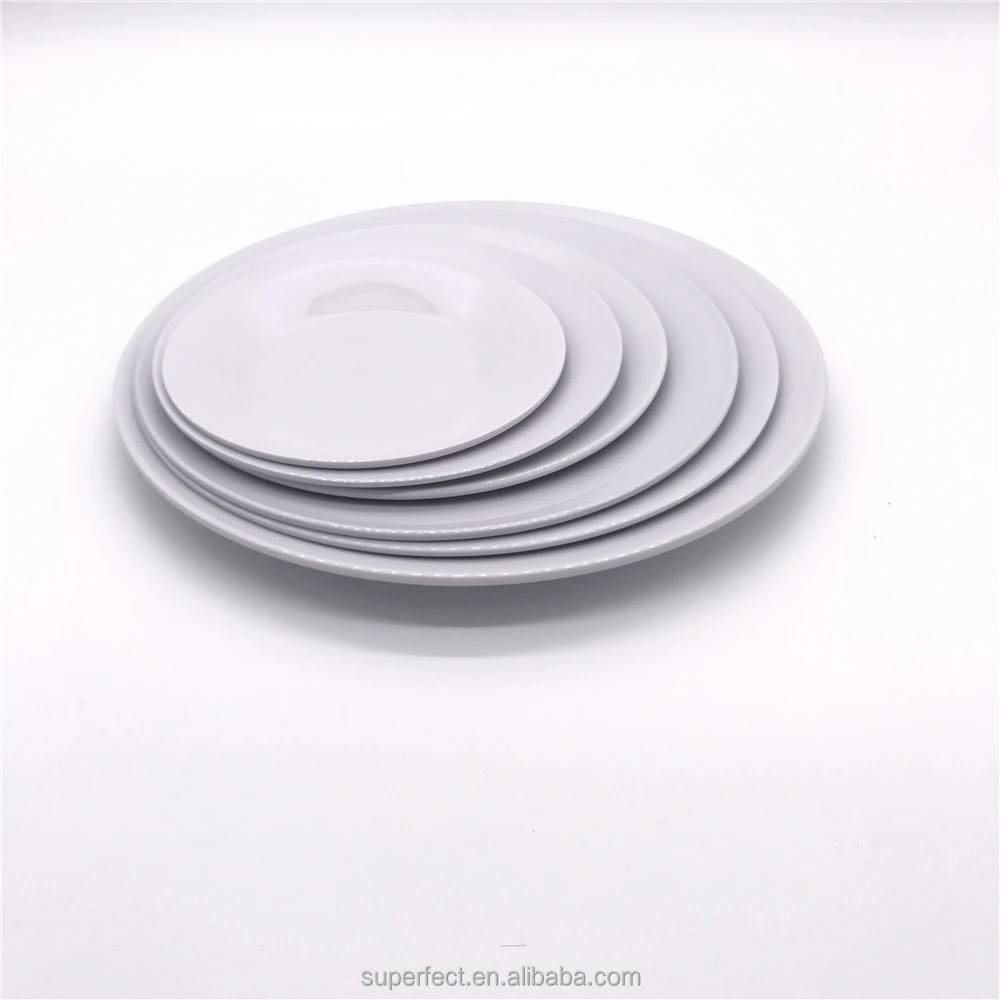 white plastic plates bulk