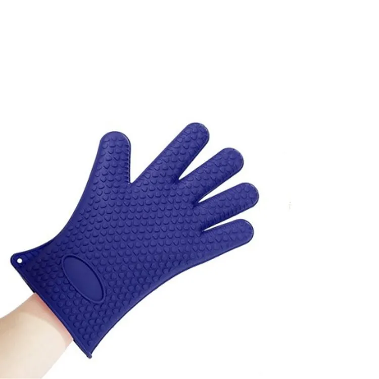 

Hot selling waterproof silicone oven mitts grill gloves, According to pantone color