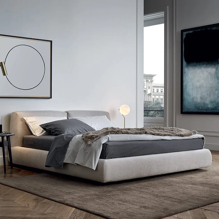 5 Star Hotel Bedroom Furniture Set King Size Bed Frame Modern