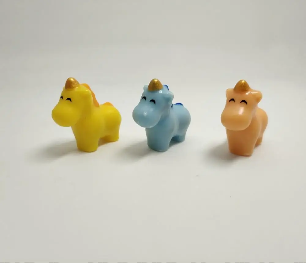 plastic unicorn figures