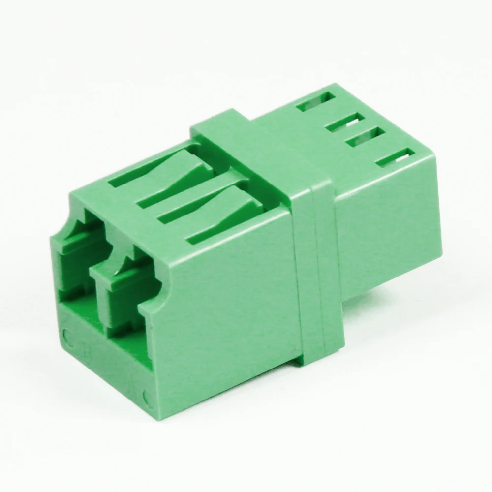 lc/apc 双工光纤适配器无 flangless