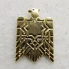 Custom Die Struck Gold Finished Eagle Shape Lapel Pins