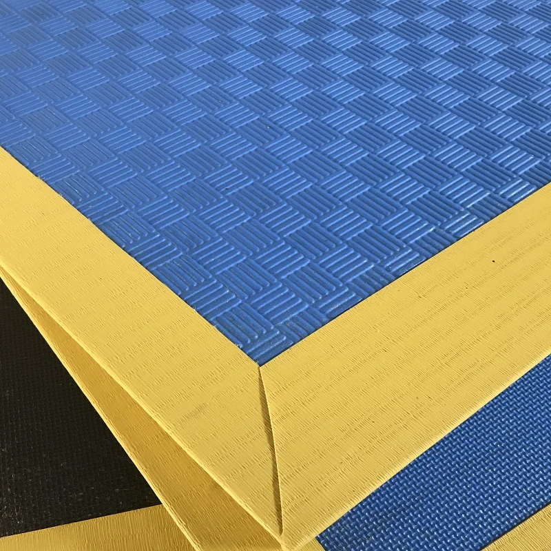 

Wrestling Tatami Floor Compressed Sponge Judo Mat, Red;blue;yellow;grey;black
