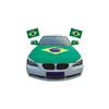 wholesale Custom car window flag pole hood cover flag holder car flag