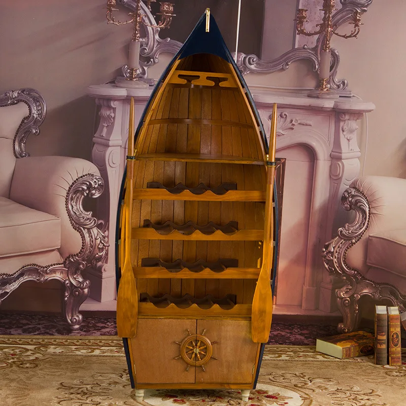 Professional Custom Wooden Boat Shape Wine Rack For Sale Buy Wooden