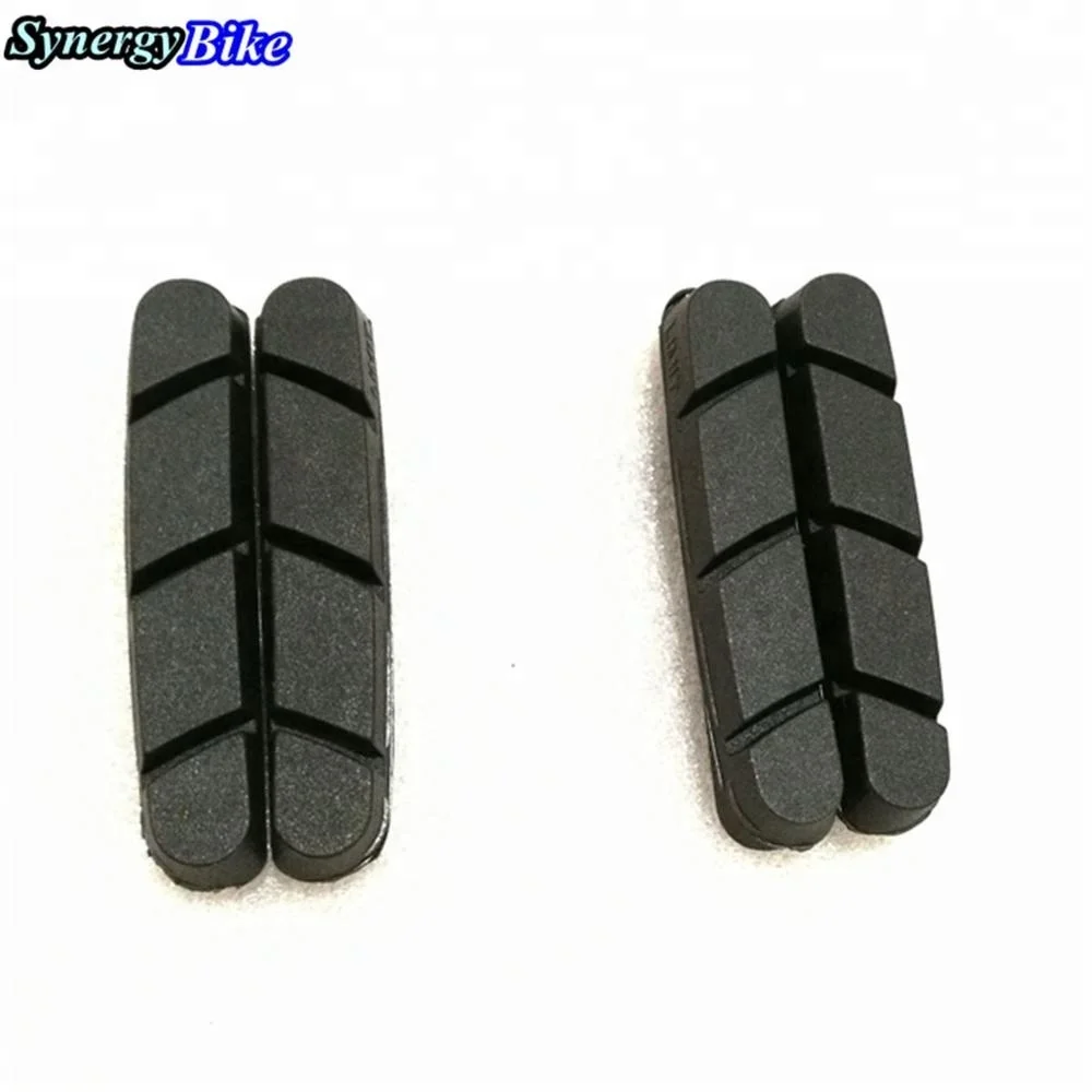

Synergy 2 Packs Campy Black Rubber Brake Pads For 1 Pair Carbon Wheelset