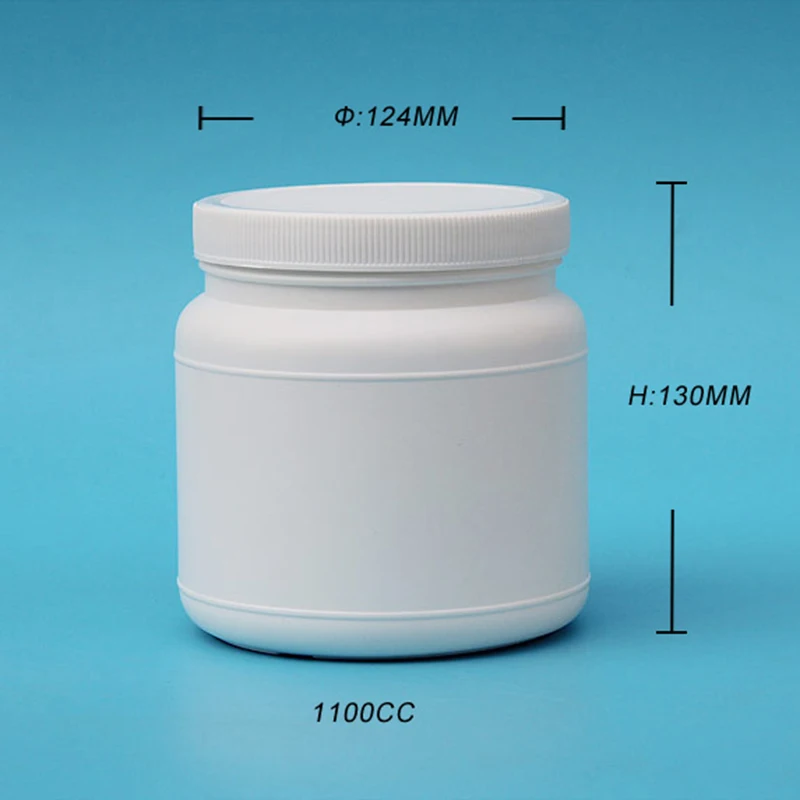 1100ml Pharmaceutical Hdpe Plastic Powder Container - Buy Powder ...