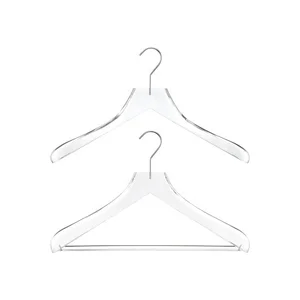 WY-1 Superior Clear Acrylic Coat Hangers