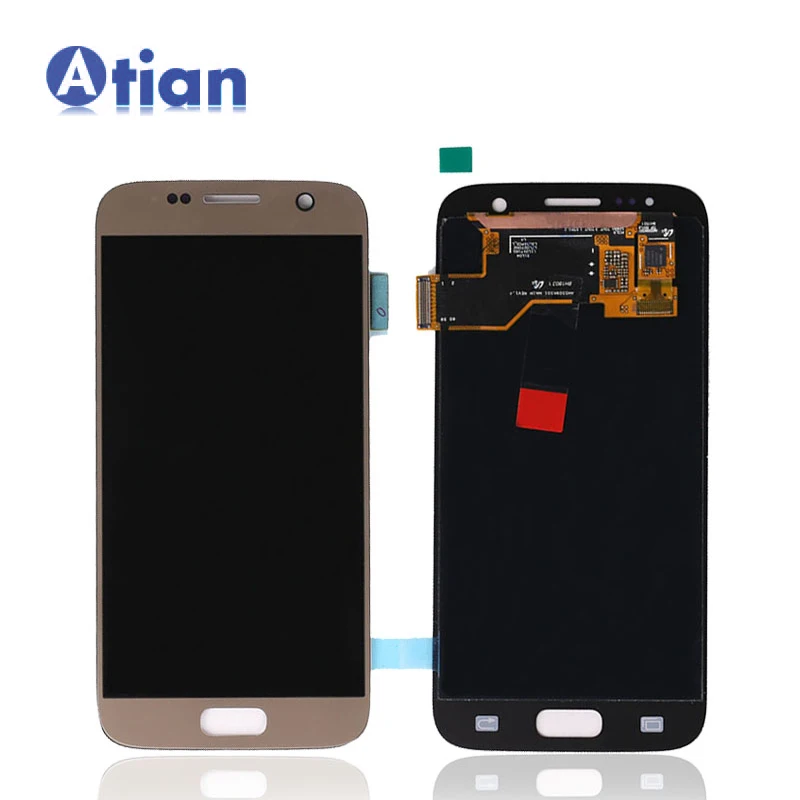 

For Samsung for Galaxy S7 LCD Display Touch Screen Digitizer Assembly Replacement for SAMSUNG S7 G930 G930A G930F G930FD, Black;white;gold;silver