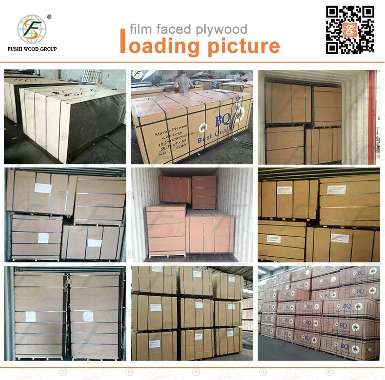 Building Material 13- ply Boards Full Poplar Core Shuttering Concrete Plywood with Best Prices
