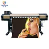 Latest oil-based inkjet 1680Q painting designs on table cloth direct to fabric sublimation printer