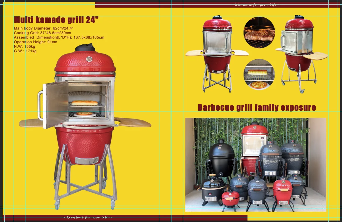 Huge Multi Grate New Version Extender 24" Grill Backyard Restaurant