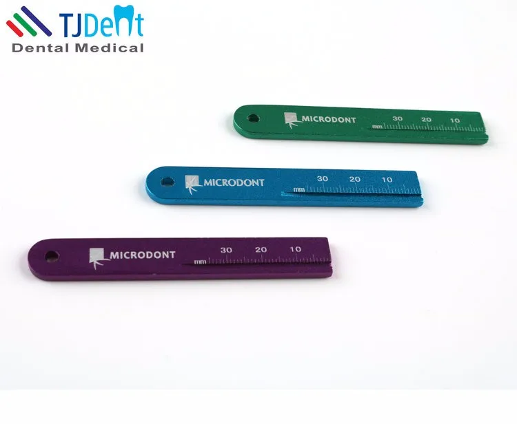 Dental Aluminum Root Canal Measurement Endo Endodontic File Ruler Buy