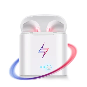i7s TWS Mini Wireless Earbuds Charging Box