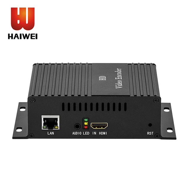 

haiwei video to ip converter h.264 hdmi encoder iptv streaming server for rtmp user name protection