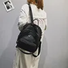 2019 China suppliers promotional top quality fashion nylon backpack pu backpack woman/lady backpack