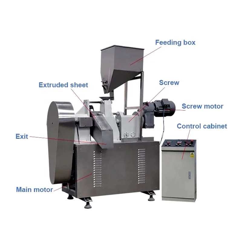 Fully Automatic Baked Kurkure Cheetos Making Machine Cheetos Extruder Machinery Product Corn Curls Snack Machine
