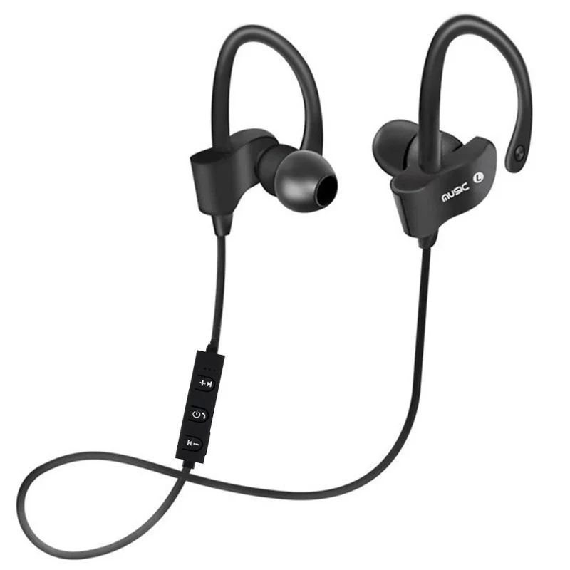 

Waterproof BT wireless Headset sports bass earphone with mic