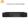 RH-AUDIO 4 Channel Amp Power Amplifier with 70V/100V For Factory