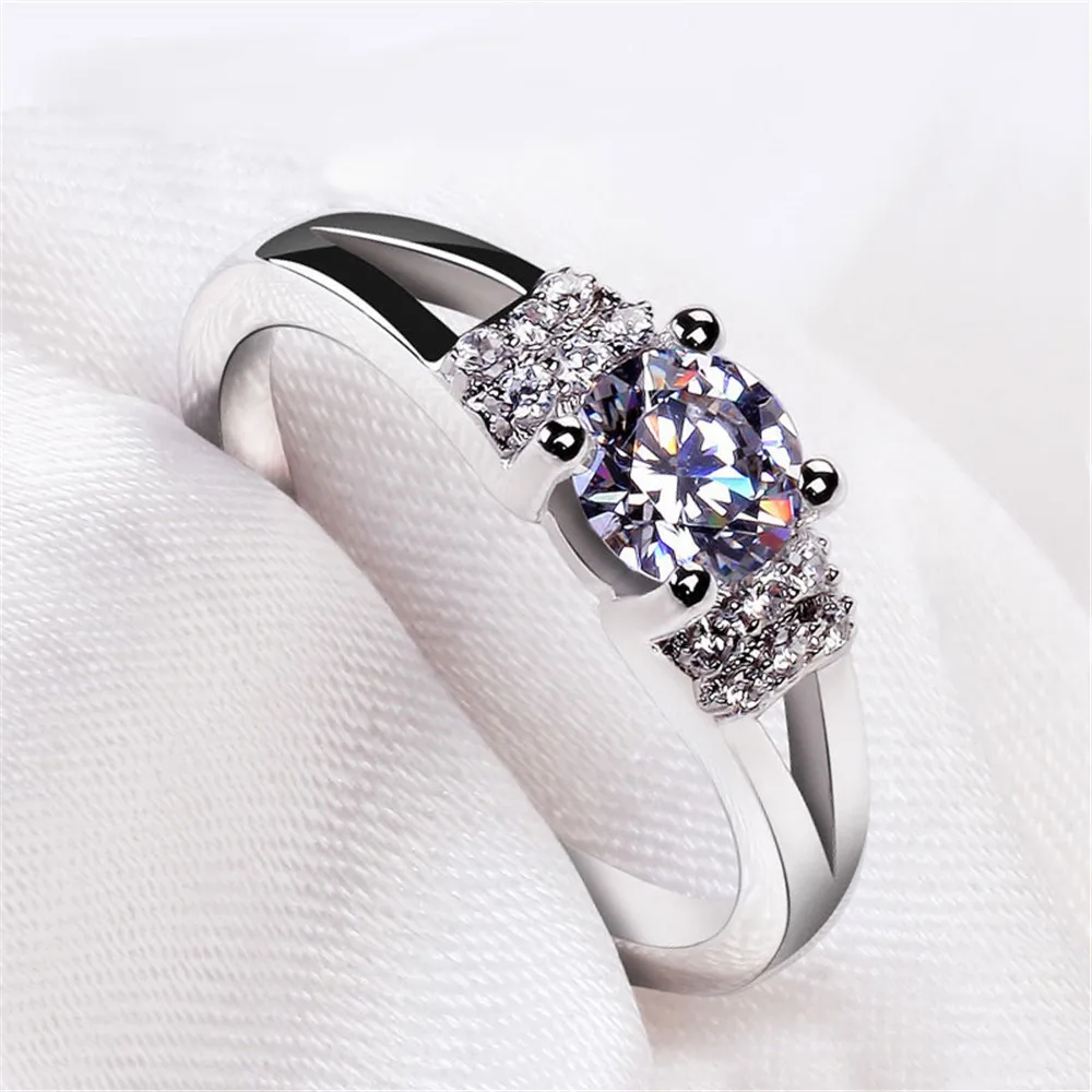 

SKA Anillos Jewelry 2 Carat Diamond Ring Price For Women, Picture