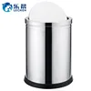 /product-detail/stainless-steel-waste-bin-with-lid-kitchen-garbage-trash-bin-commercial-trash-can-flip-bucket-62066508484.html