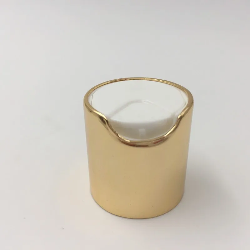 Gold Sliver Aluminum Press Cap 20/410 24/410 28/410 Pp Plastic Discs