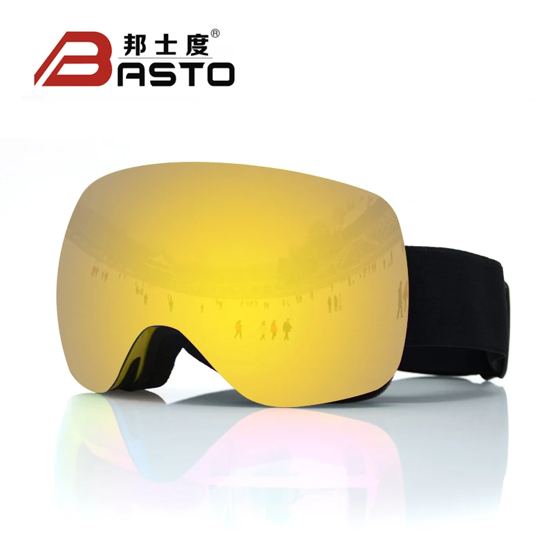 Basto ski goggles magnetic Snowboard Snow Ski Goggles