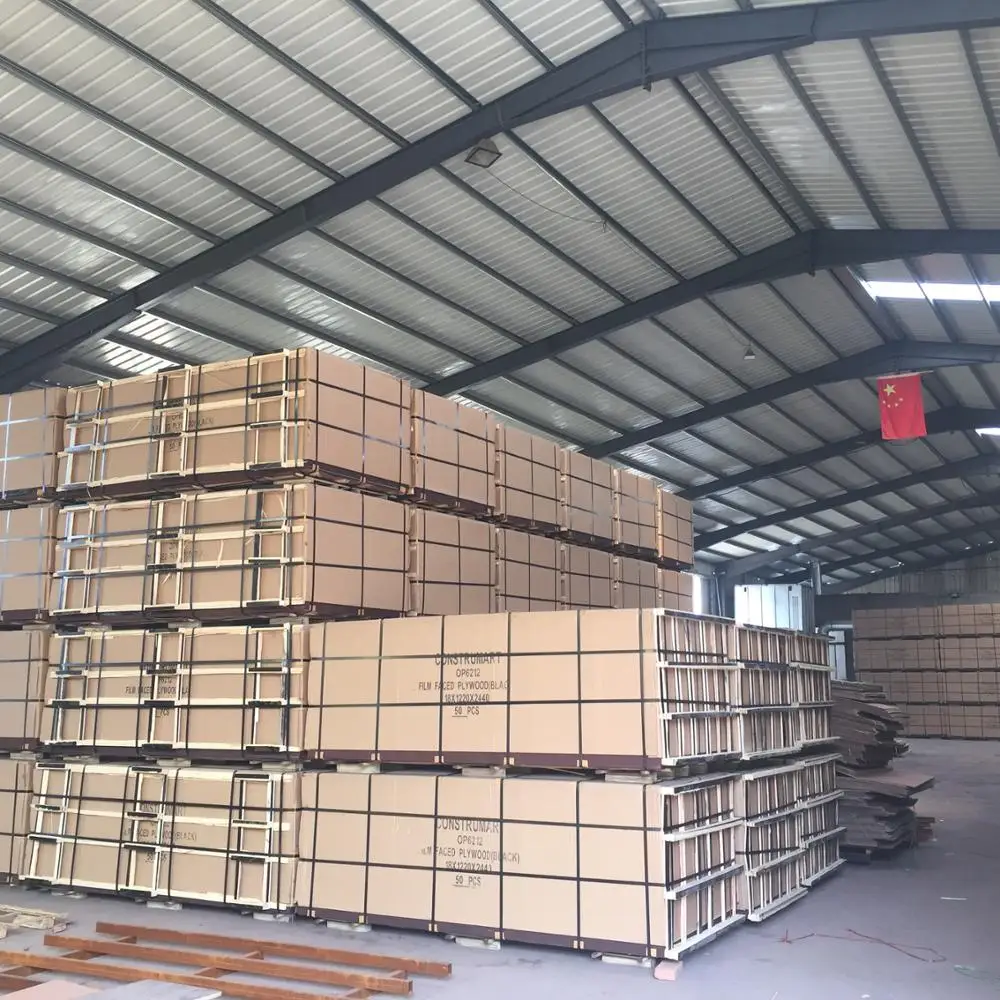 临linyi 中国工厂廉价层压防水板制造商混凝土胶合板