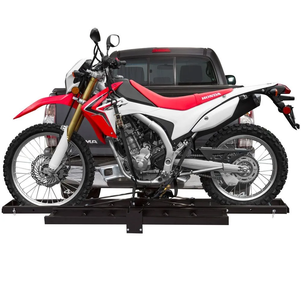 single motorcycle hitch carrier