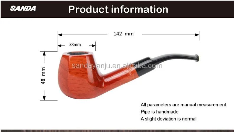 Sanda Sandaタバコパイプ手で木彫り輸入ローズウッドカーブギフトボックス本物のライター喫煙sd 552 Buy タバコパイプ Product On Alibaba Com
