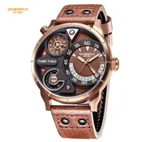 

EYKI E3065L Fashion custom logo waterproof leather mens sports watch