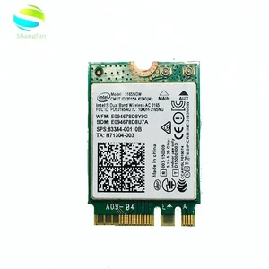 Intel Dual Band Wireless AC 3165NGW M.2 Wi Fi Card HP Laptops